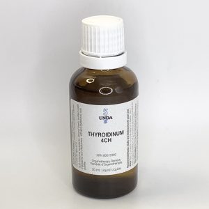 Yum Naturals Emporium - Bringing the Wisdom of Mother Nature to Life - Thyroidinum 4CH liquid Homeopathic Remedy
