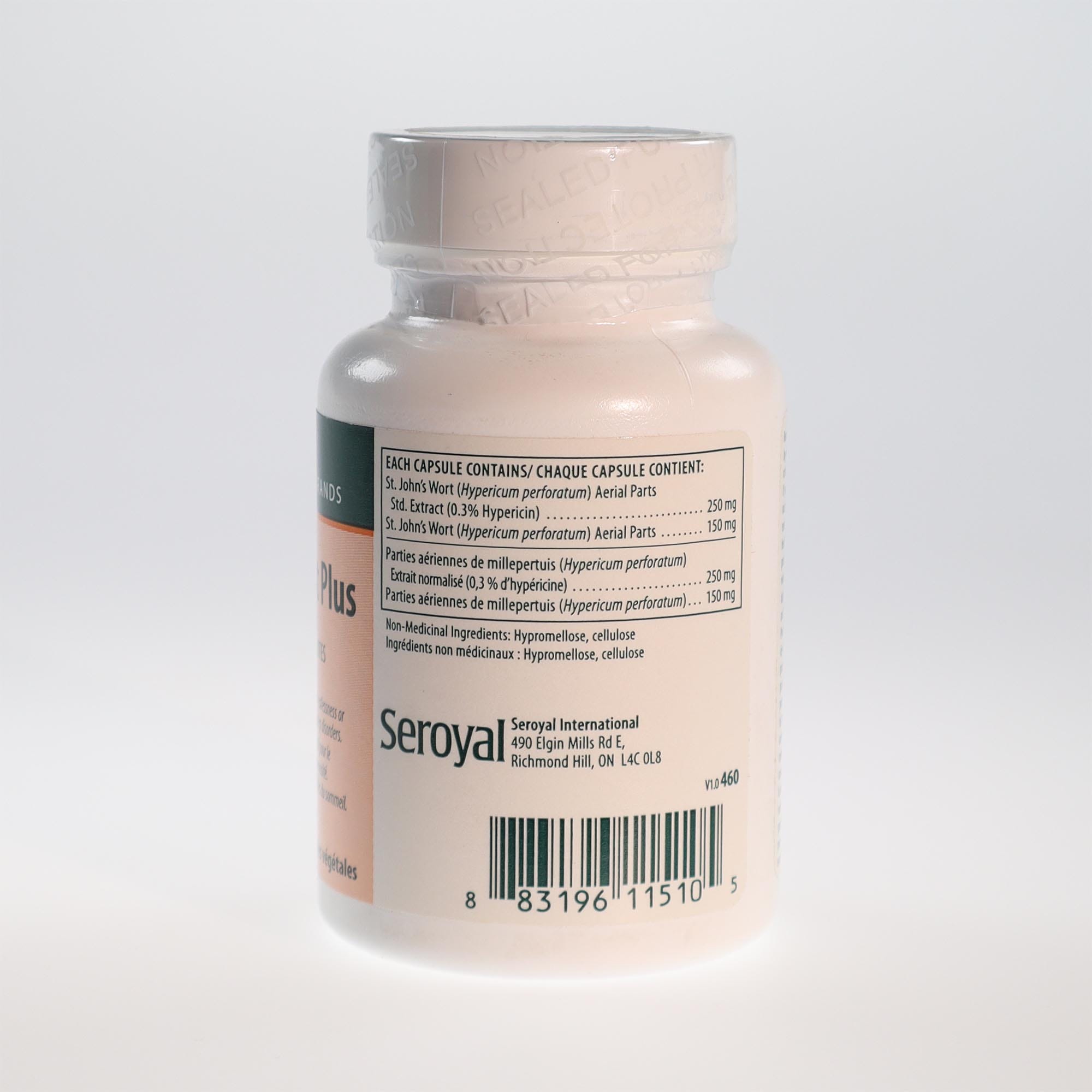 YumNaturals Genestra St Johnswort ingredients 2K72