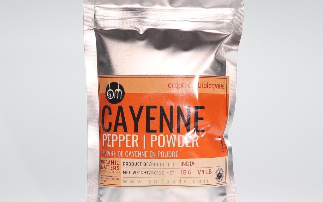 DRAFT Organic Cayenne Powder 113 grams