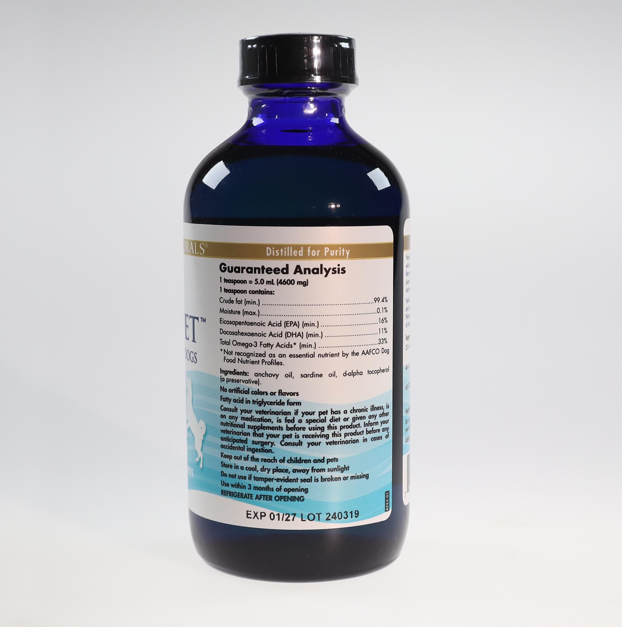 YumNaturals Store Nordic Naturals Omega 3 pet contents 2K72