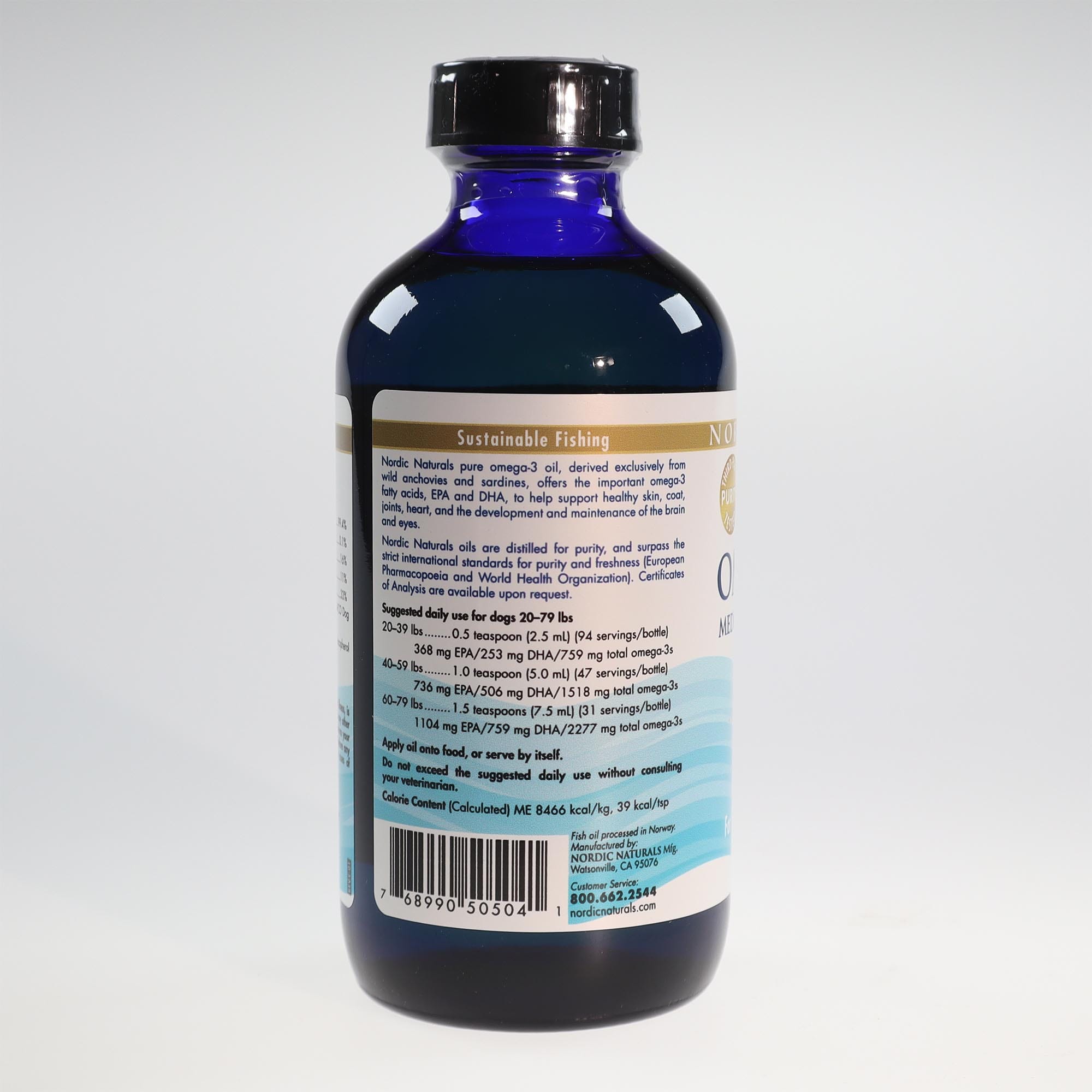 YumNaturals Store Nordic Naturals Omega 3 pet suggested use 2K72