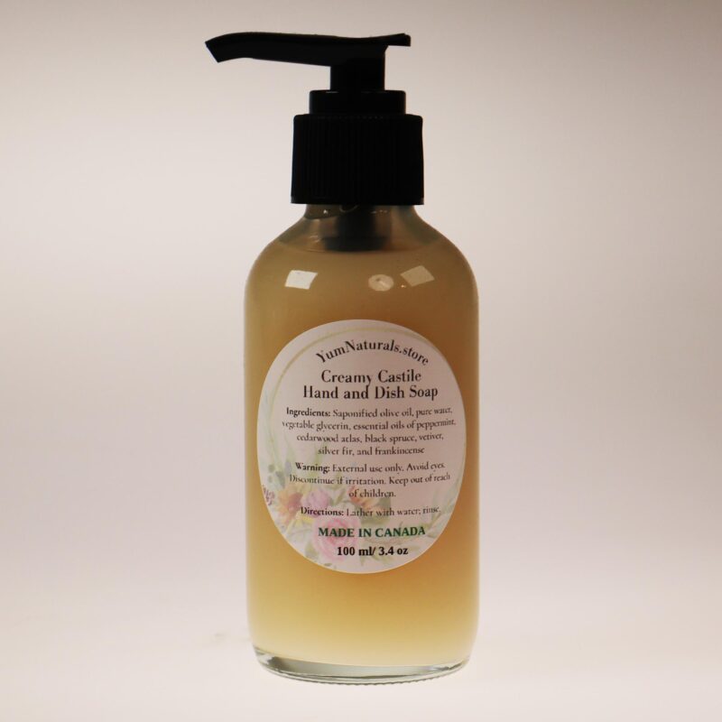 YumNaturals Store Creamy Castile Hand and Dish Soap 2K72