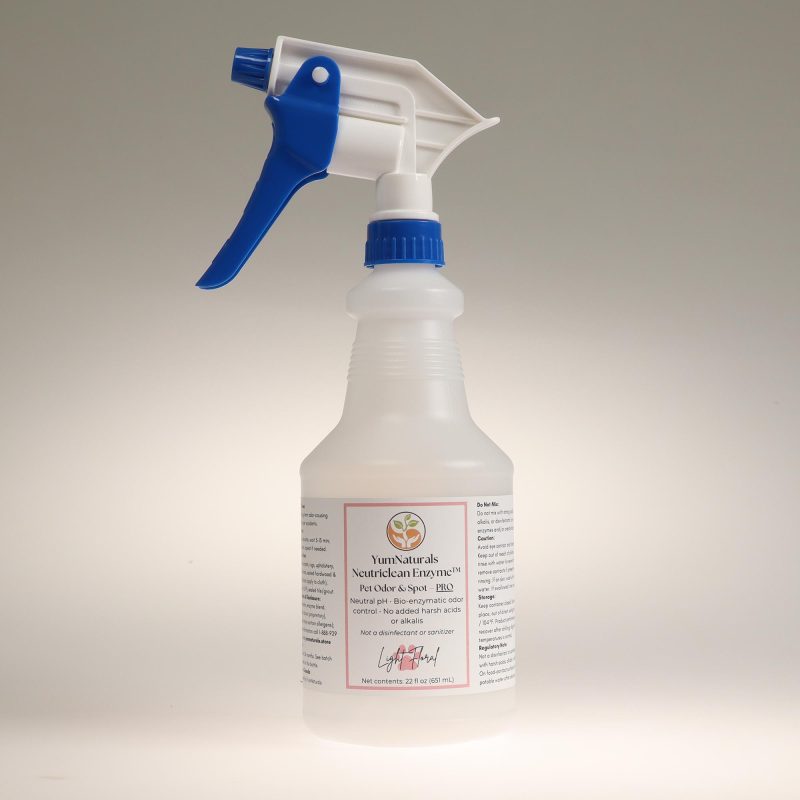YumNaturals Neutriclean Bio-Enzyme™ Pet Odor & Spot PRO – Light Floral 22oz 2K72