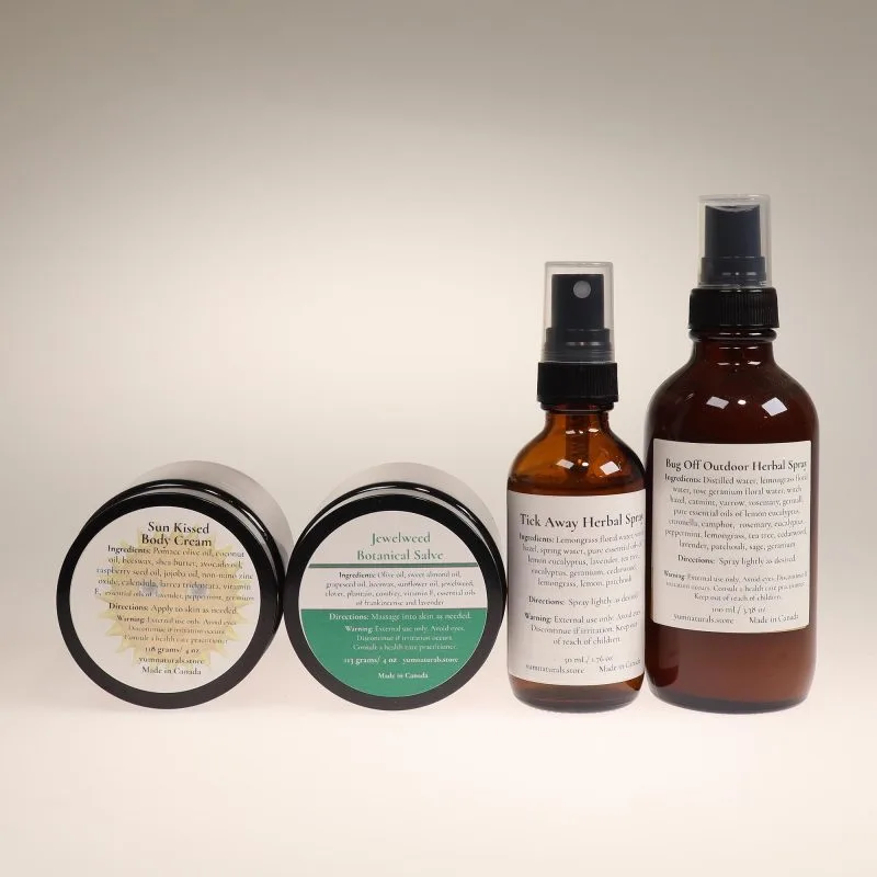 Camper’s Bundle with four outdoor care products