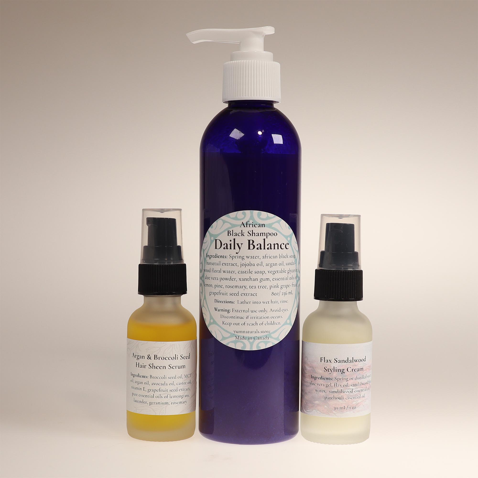 YumNaturals Store Hair Care Bundle 2K72