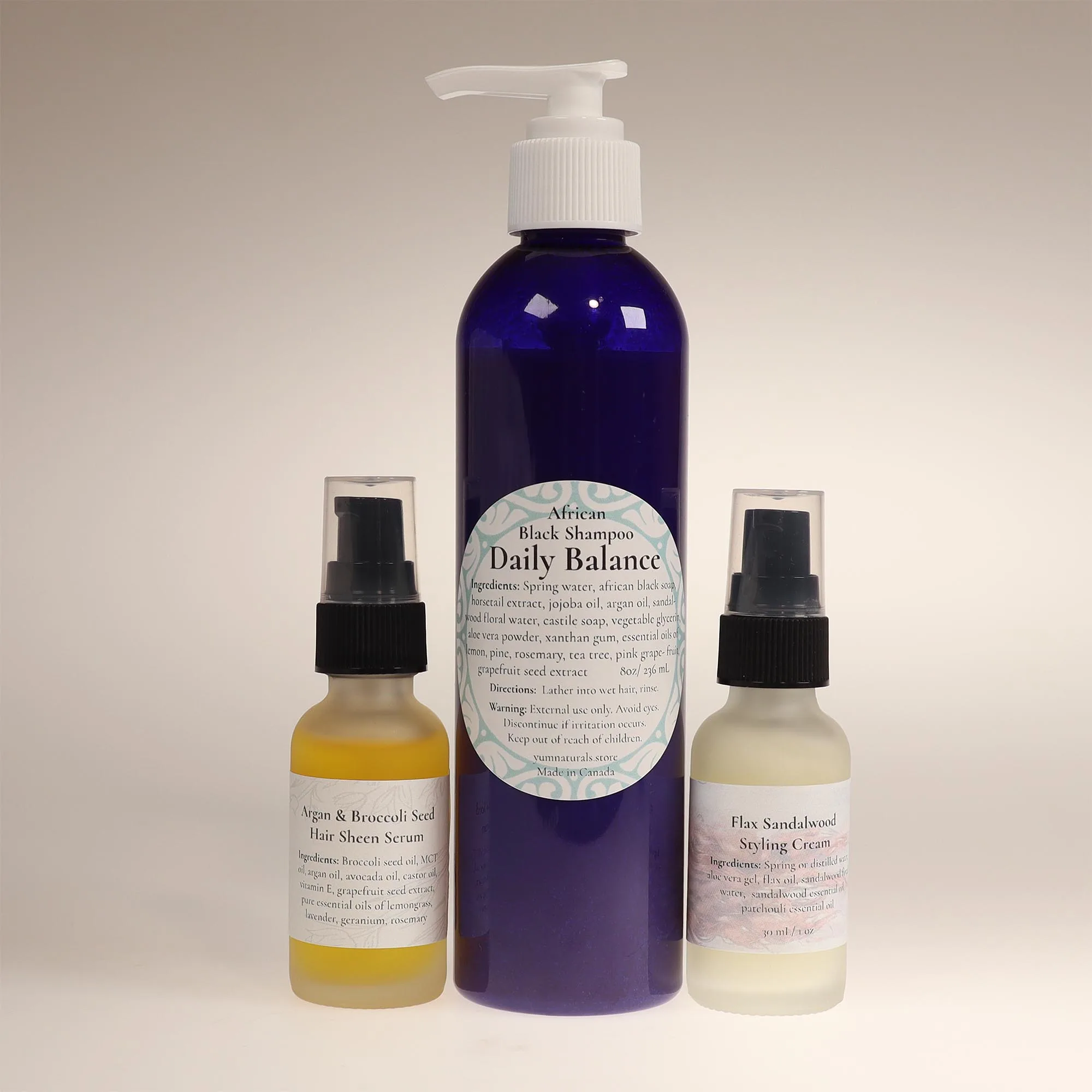 YumNaturals Store Hair Care Bundle 2K72