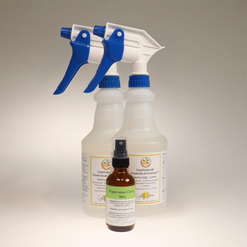 Kitchen Essential Bundle with Neutriclean Kitchen cleaners, and Peppermint Clarity Mist