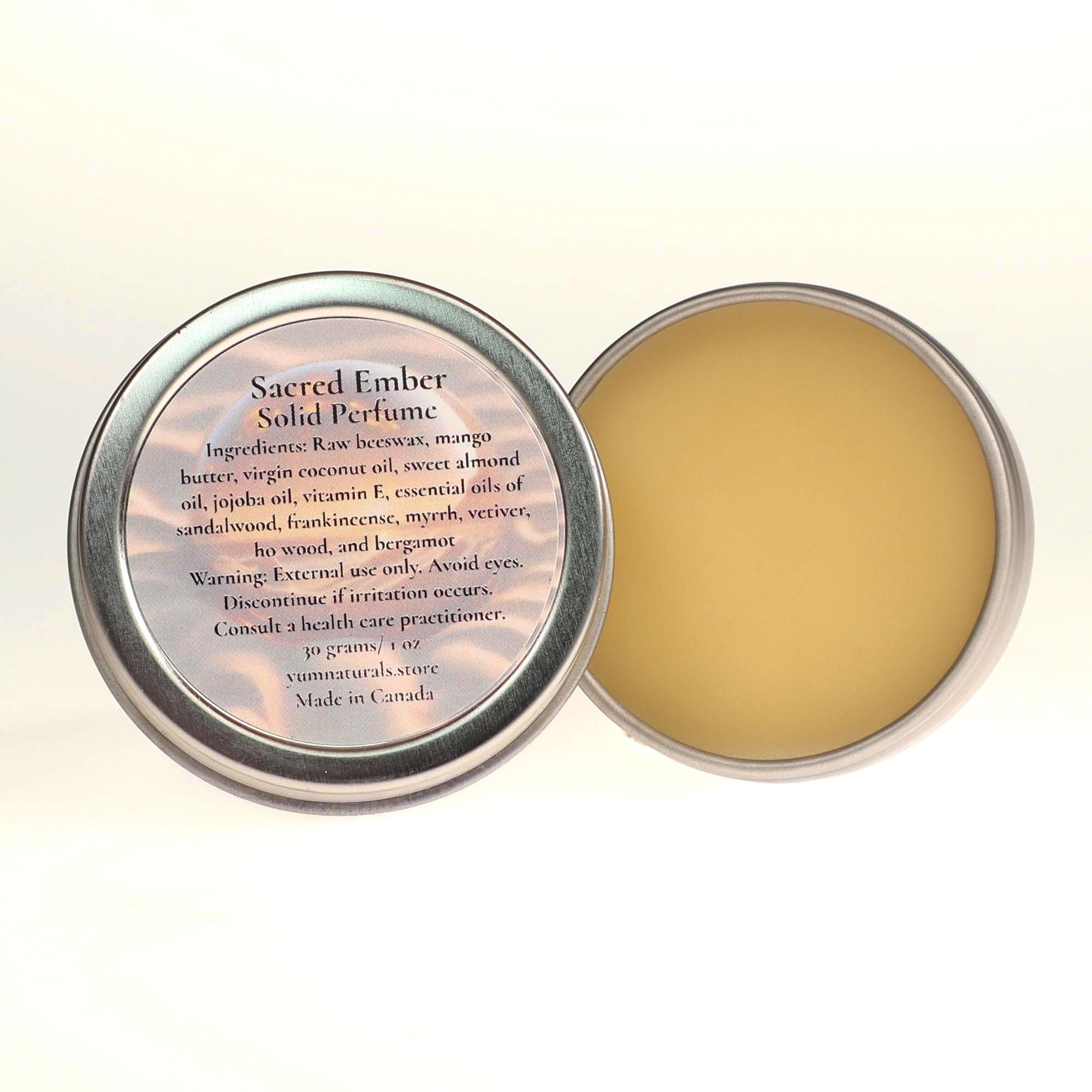 YumNaturals Store Solid Perfume Sacred Ember 2K72