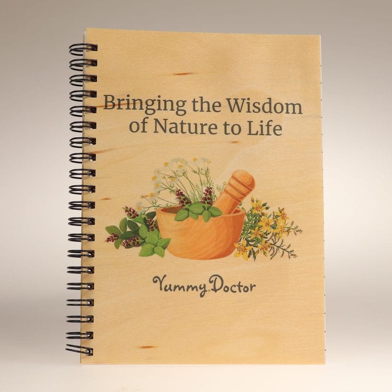 Yummy.doctor Wood journal front 2K72