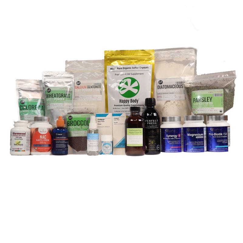 YumNaturals Store Heavy Metal and Parasite Cleanse Protocol Bundle 2K72